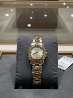 NWOT Kenneth Cole Reaction Two-Tone Gold and Silver Women's Watch